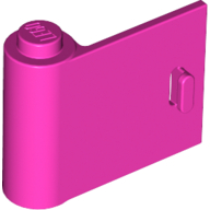 Door 1 × 3 × 2 Left Dark Pink