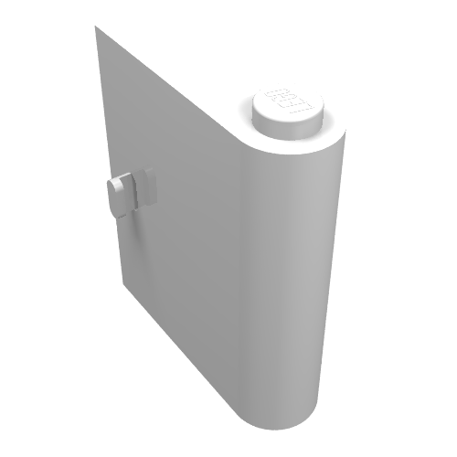 Door 1 × 3 × 3 Right White