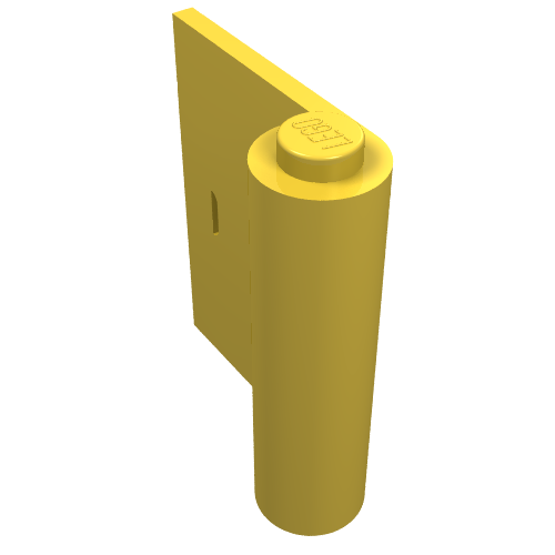 Tür 1 × 3 × 3 links Gelb