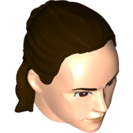 Large Figure Head Rey Pattern 2 Light Nougat