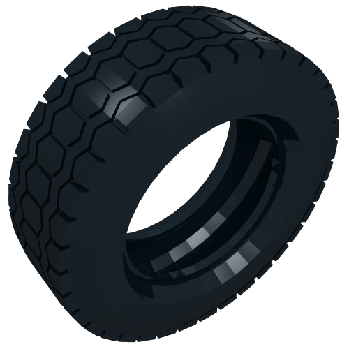 Tyre 68.8 × 24 in Black