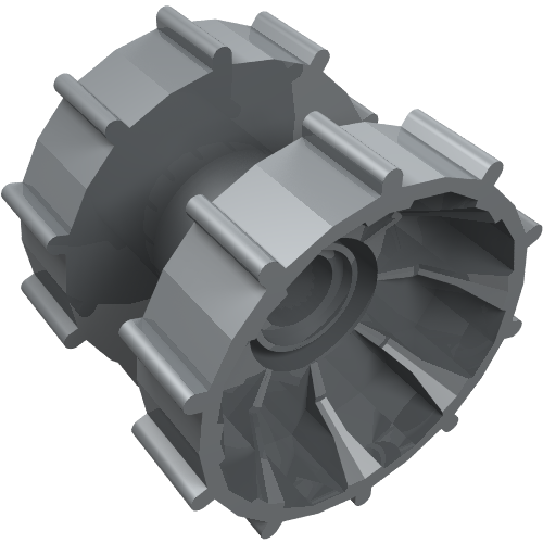 Technic Tread Hub Perlhellgrau