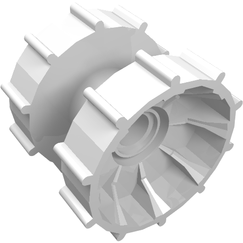 Technic Tread Hub White