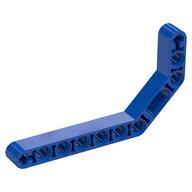 Technic Beam 1 × 11.5 Double Bent Thick Blue
