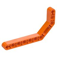 Technic Beam 1 × 11.5 Double Bent Thick Orange