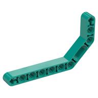 Technic Beam 1 × 11.5 Double Bent Thick Dark Turquoise
