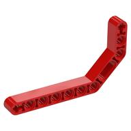 Technic Beam 1 × 11.5 Double Bent Thick Red