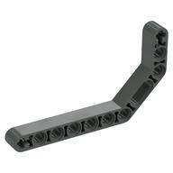 Technic Beam 1 × 11.5 Double Bent Thick Dunkelgrau