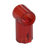 Technic Axle and Pin Connector Angled #1 Trans-Red