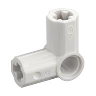 Technic Axle and Pin Connector Angled #6 - 90° White