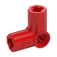 Technic Axle and Pin Connector Angled #6 - 90° Red