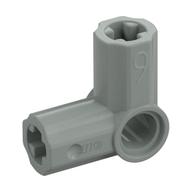 Technic Achse und Pin Verbinder abgewinkelt #6 - 90° Hellgrau