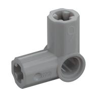 Technic Axle and Pin Connector Angled #6 - 90° Light Bluish Gray