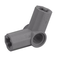 Technic Axle and Pin Connector Angled #5 - 112.5° Flat Silver