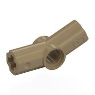 Technic Axle and Pin Connector Angled #3 - 157.5° Dark Tan