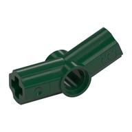 Technic Axle and Pin Connector Angled #3 - 157.5° Dark Green