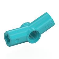 Technic Axle and Pin Connector Angled #3 - 157.5° Medium Azure