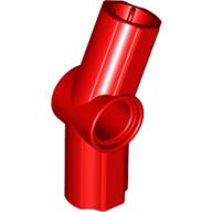 Technic Axle and Pin Connector Angled #3 - 157.5° Red