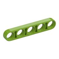 Technic Beam 1 × 5 Thin Lime