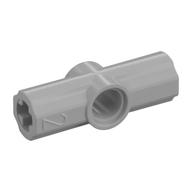 Technic Axle and Pin Connector Angled #2 - 180° Pearl Light Gray