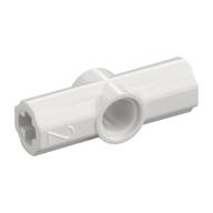 Technic Axle and Pin Connector Angled #2 - 180° White