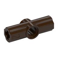 Technic Axle and Pin Connector Angled #2 - 180° Dark Brown