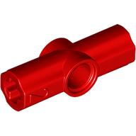 Technic Axle and Pin Connector Angled #2 - 180° Red