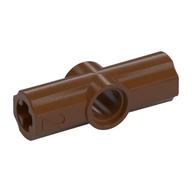 Technic Axle and Pin Connector Angled #2 - 180° Reddish Brown