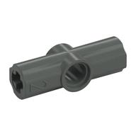 Technic Axle and Pin Connector Angled #2 - 180° Dark Gray