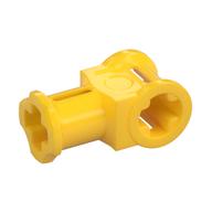Technic Axle Connector with Axle Hole Yellow