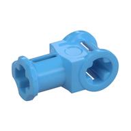 Technic Axle Connector with Axle Hole Medium Blue