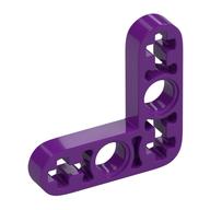 Technic Beam 3 × 3 L-Shape Thin Lila