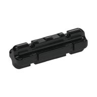 Technic Axle 2 Notched Black