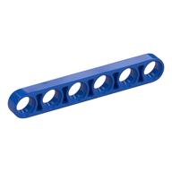 Technic Beam 1 × 6 Thin Blue