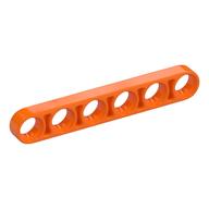 Technic Beam 1 × 6 Thin Orange
