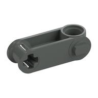 Technic Axle and Pin Connector Perpendicular 3L with Pin Hole Dunkelgrau