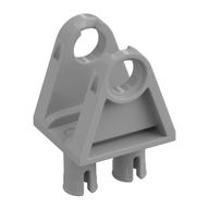 Technic Steering Arm with 2 Pins Pearl Light Gray