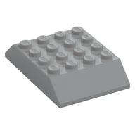 Brick Sloped 45° 6 × 4 Double [aka Train Roof] Hellblaugrau