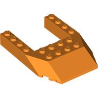 Brick Wedged, Sloped 6 × 8 Cutout Orange
