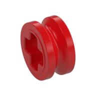 Technic Bush 1/2 Smooth with Axle Hole Semi-Reduced Rot
