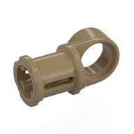 Technic Axle and Pin Connector Toggle Joint Smooth Dunkelbeige
