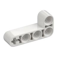 Technic Beam 2 × 4 L-Shape Thick White