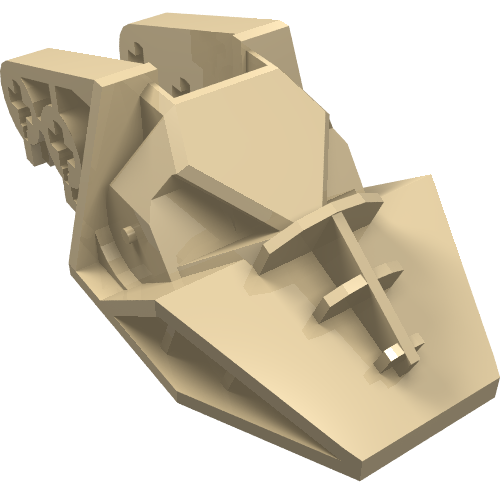 Technic Block 3 × 6 × 1 & 2/3 Tan
