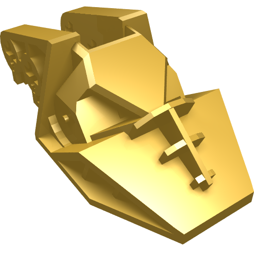 Technic Block 3 × 6 × 1 & 2/3 Metallic Gold