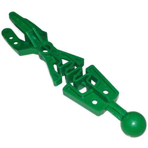 Large Figure Skeletal, Arm Forked with Flexible Center and Ball Joint Green