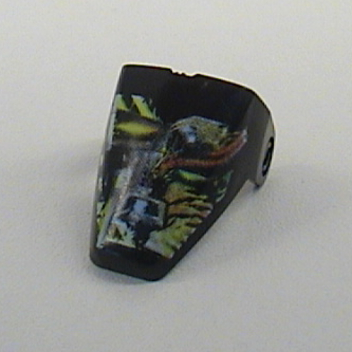 Large Figure Visor / Limb Cover, Armour with Blaster Mecha / Animal Print Black