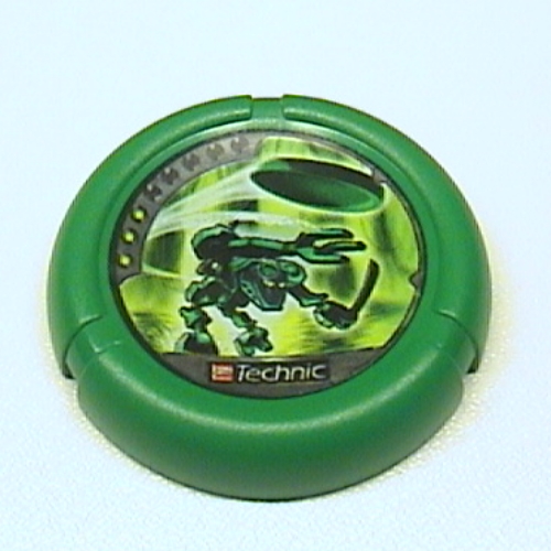 Large Figure Throwing Disk, Amazon / Jungle, 3 Pips, Amazon Throwing Disk Print Green