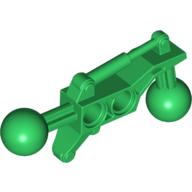 Large Figure Skeletal, Limb, Angular, 2 × 7 with 2 Ball Joints Green