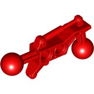 Large Figure Skeletal, Limb, Angular, 2 × 7 with 2 Ball Joints Red