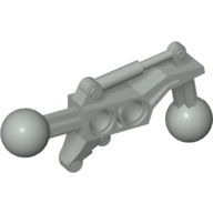 Large Figure Skeletal, Limb, Angular, 2 × 7 with 2 Ball Joints Hellgrau